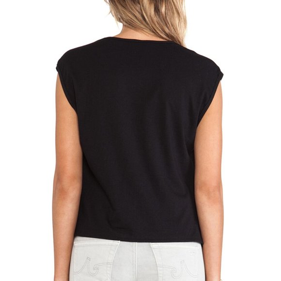 OAK Black Front Panel Muscle Tee Size Medium - Picture 4 of 8